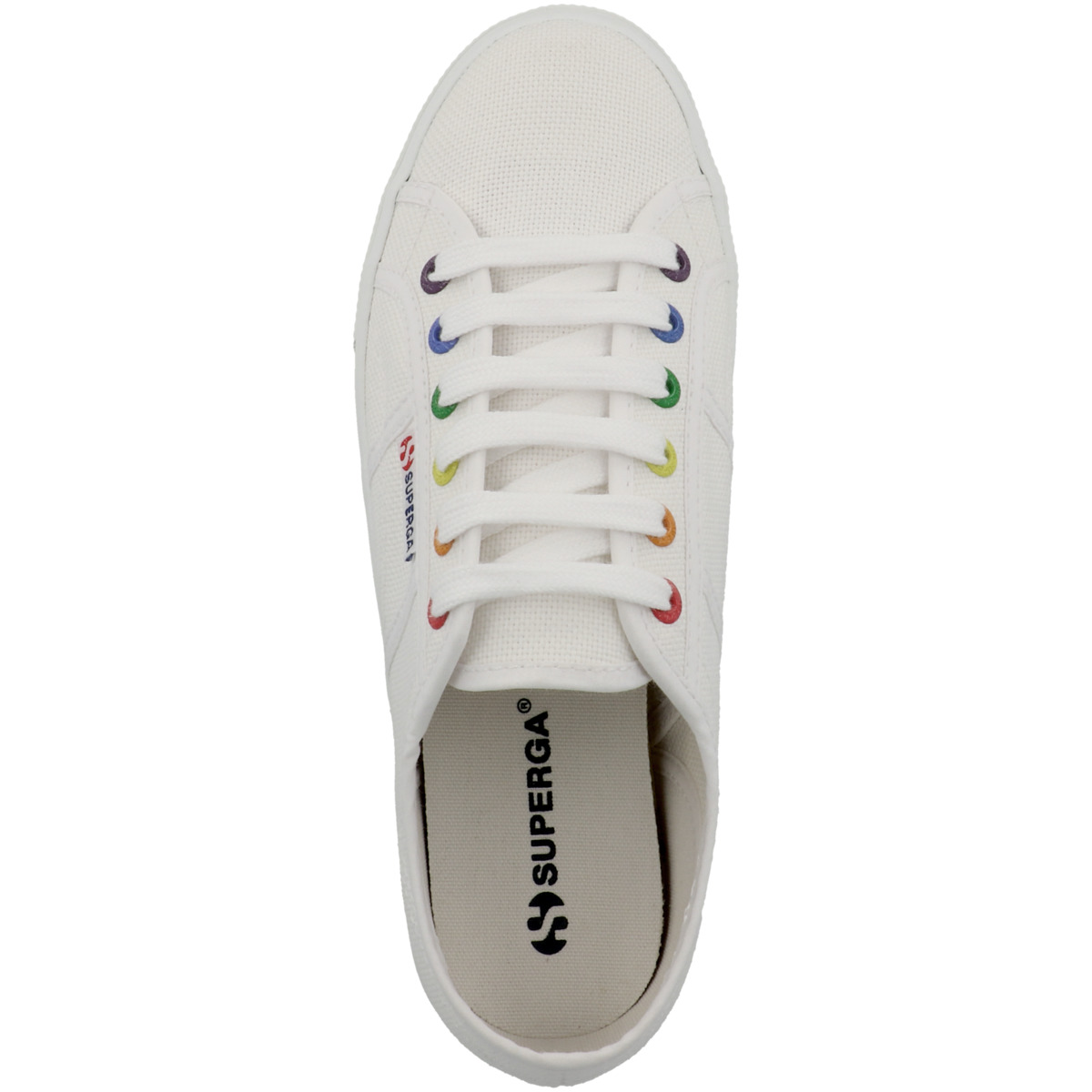 Superga 2790 Heart Outsole Patch Sneaker low weiss