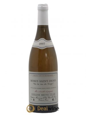 Morey Saint-Denis En la Rue de Vergy Bruno Clair (Domaine)  2007 - Lot de 1 Bouteille