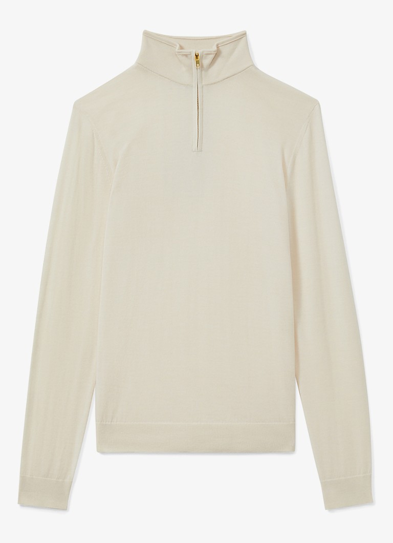 Reiss Blackhall fine-knit sweater in merino wool blend
