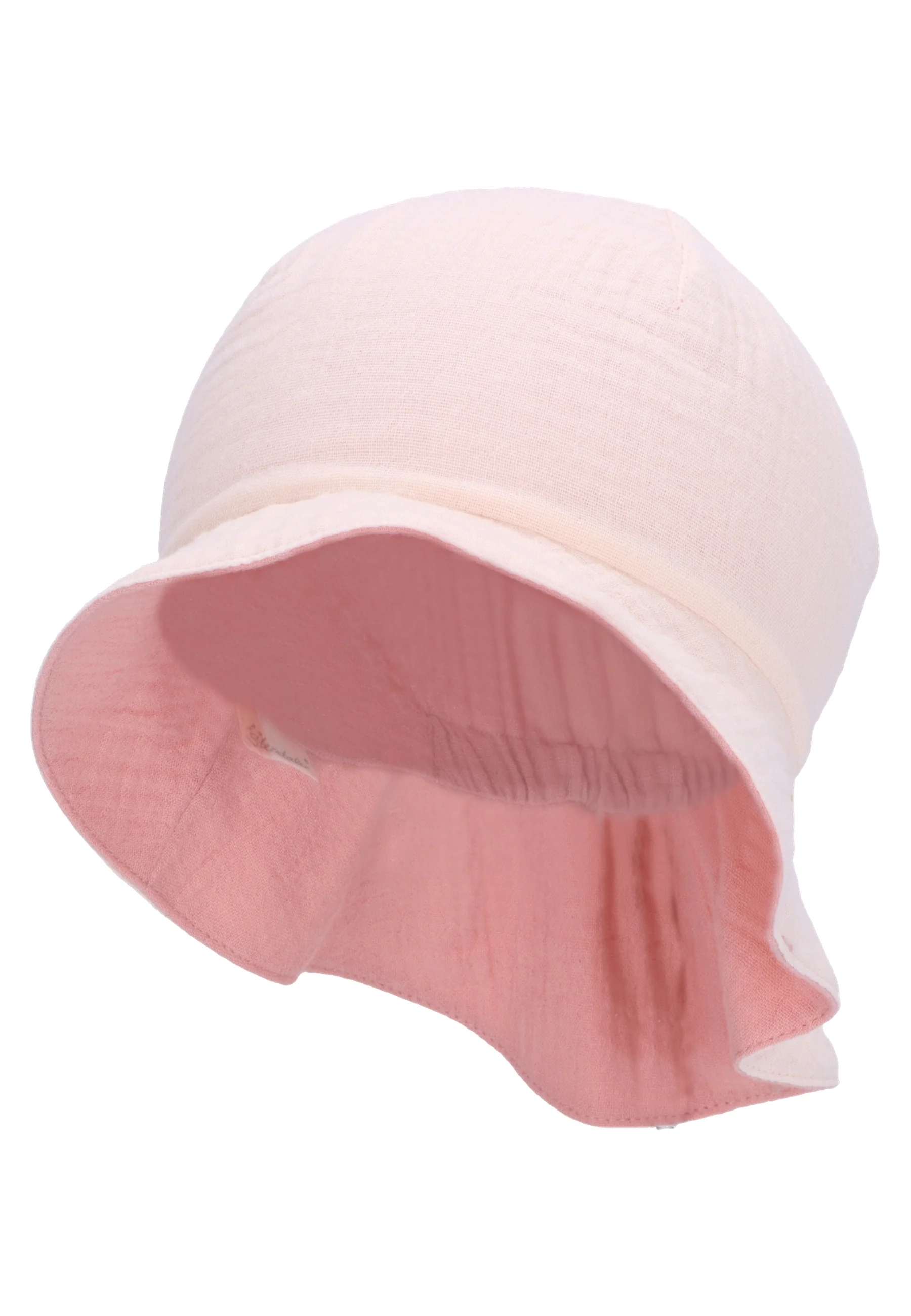 Wende-Sonnenhut aus Baumwoll-Musselin (Bio) UV 30