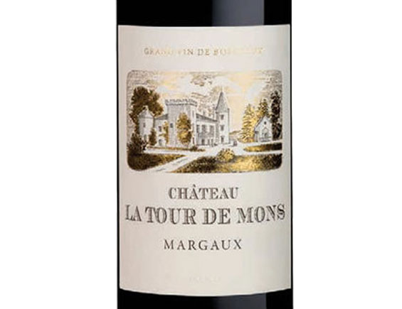 Château la Tour de Mons 2016 Bordeaux Margaux
