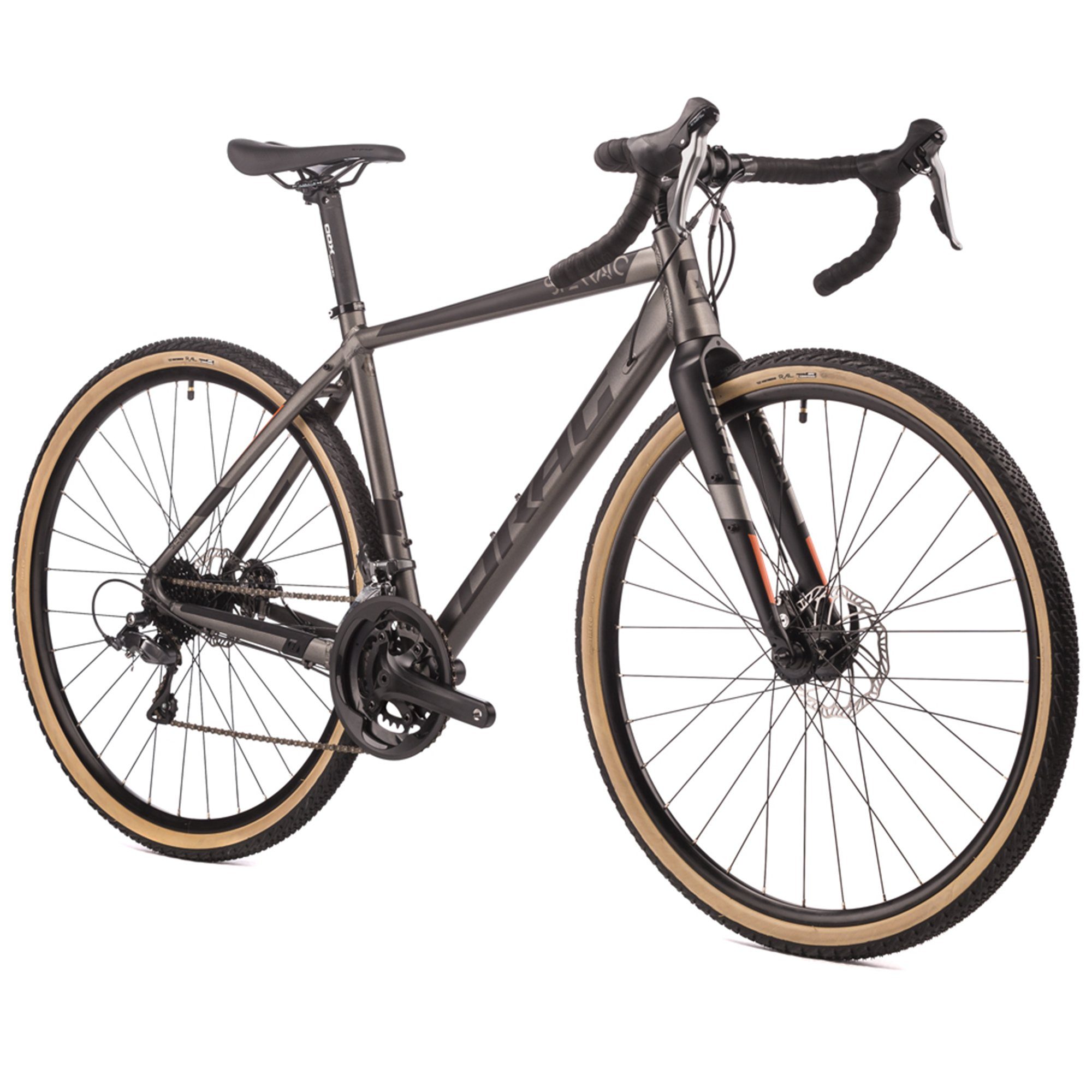 Airtracks Gravelbike Herren Gravel Bike 28 Zoll Fahrrad Sterrato 3.0 High-End Gravelbike, 16 Gang Shimano Claris R2000 - Größen 52cm 55cm - Modell 2023