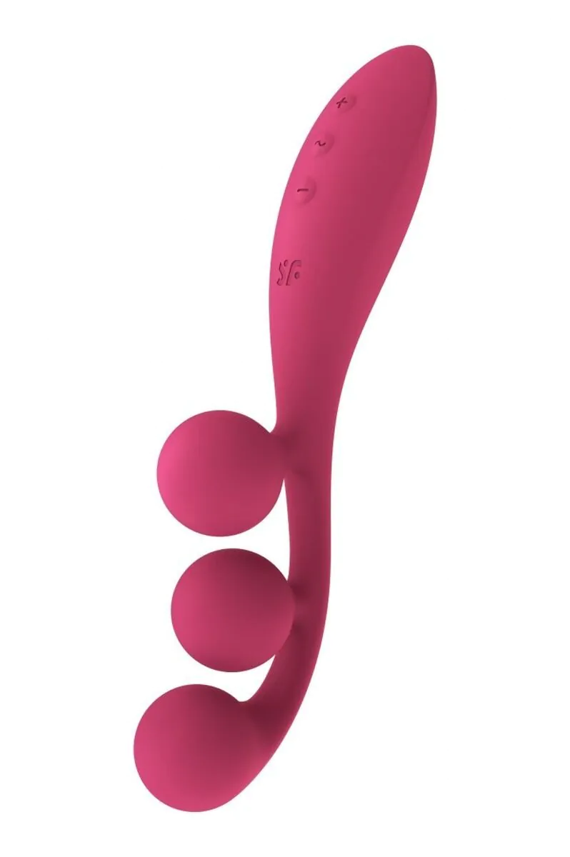 Satisfyer Tri Ball Massager Rød