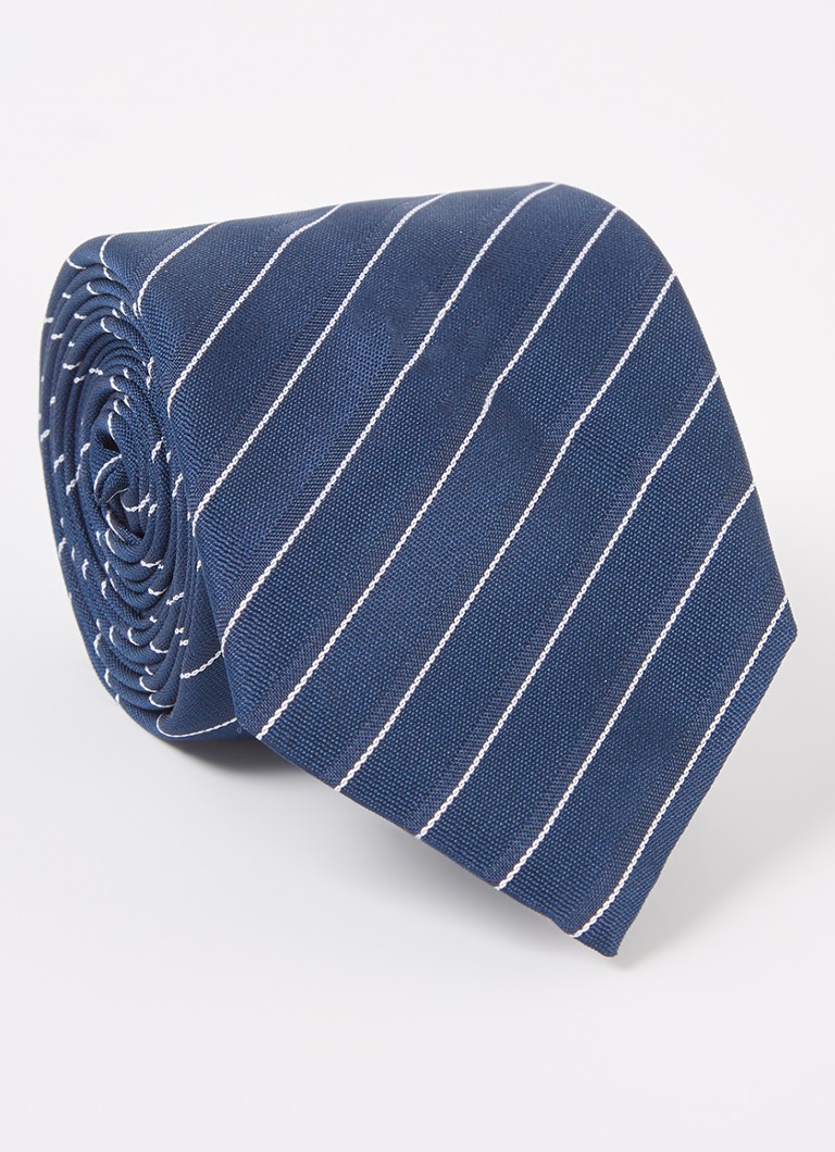 HUGO BOSS Tie with stripe print