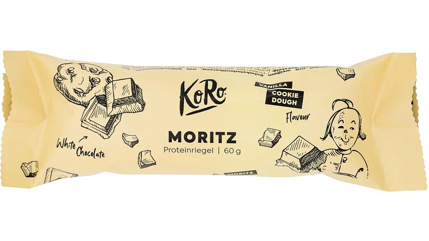 KoRo Moritz Proteinriegel Vanilla Cookie Dough 60 g