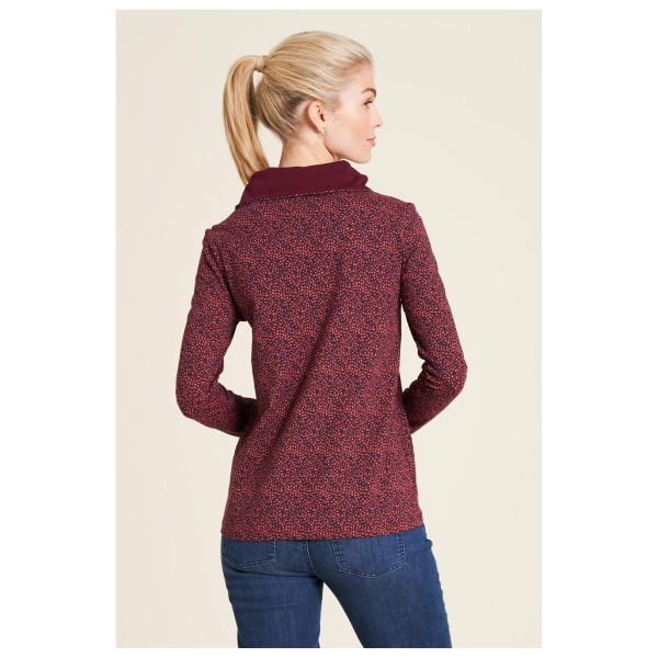 Tranquillo - Women's Jersey-Pullover mit Kragen - Longsleeve