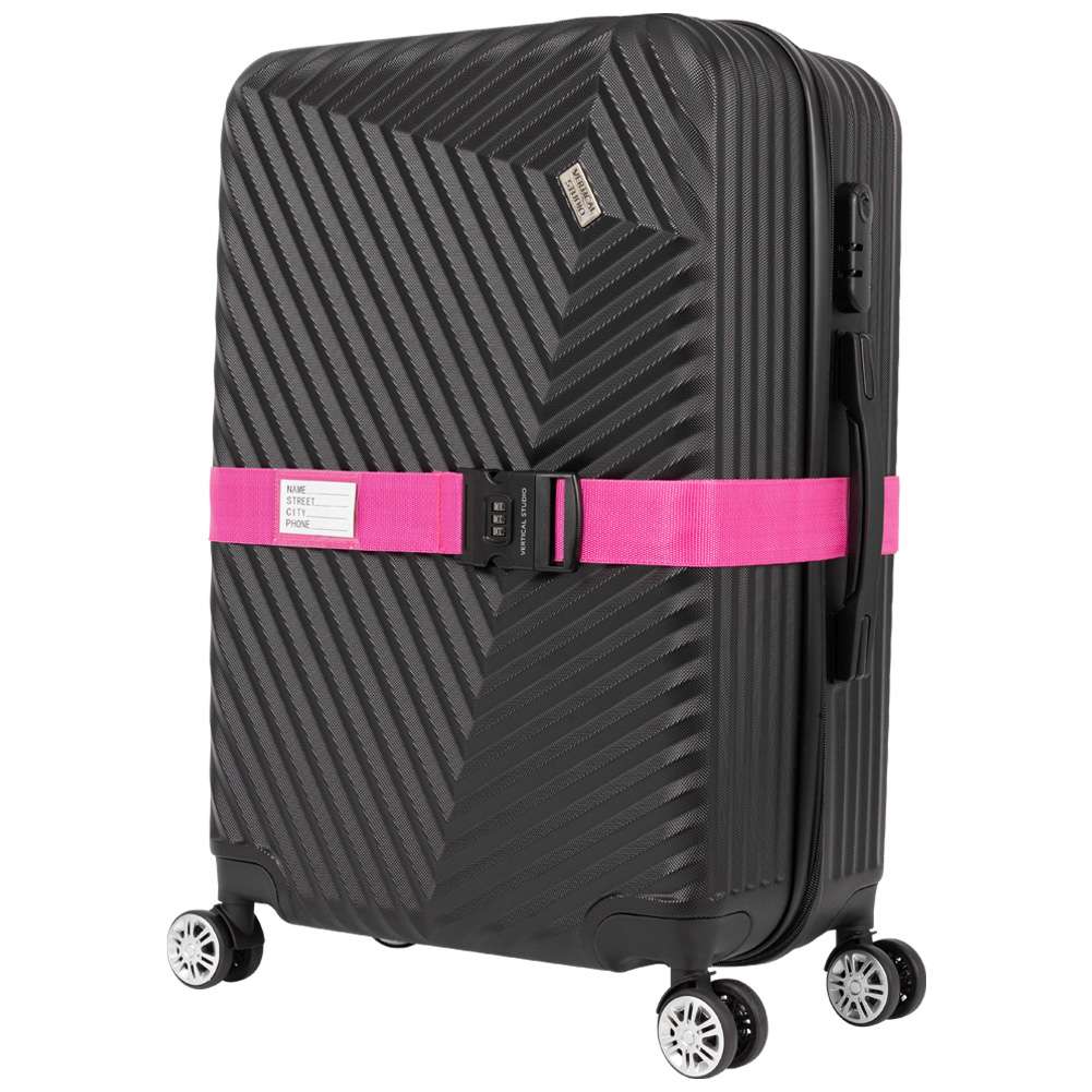 VERTICAL STUDIO Gepäck Koffergurt 200cm pink
