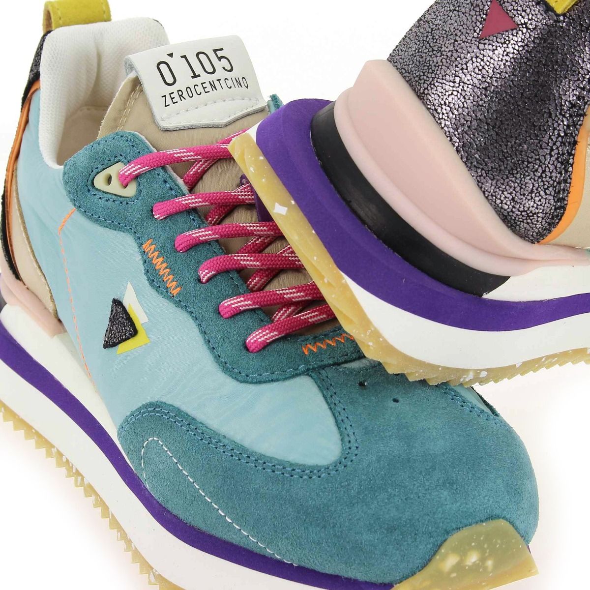 0-105  LENOX - turquoise multi