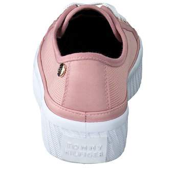 Tommy Hilfiger Platform Vulcanized Sneaker in rosa