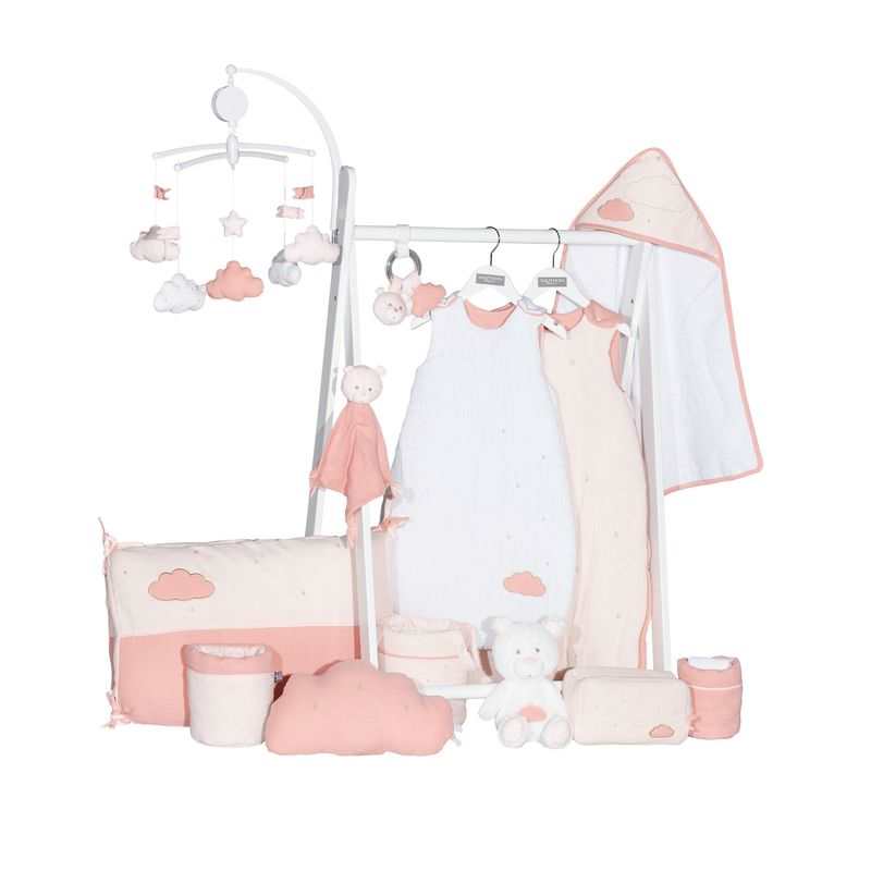 Cape de bain et gant Lily