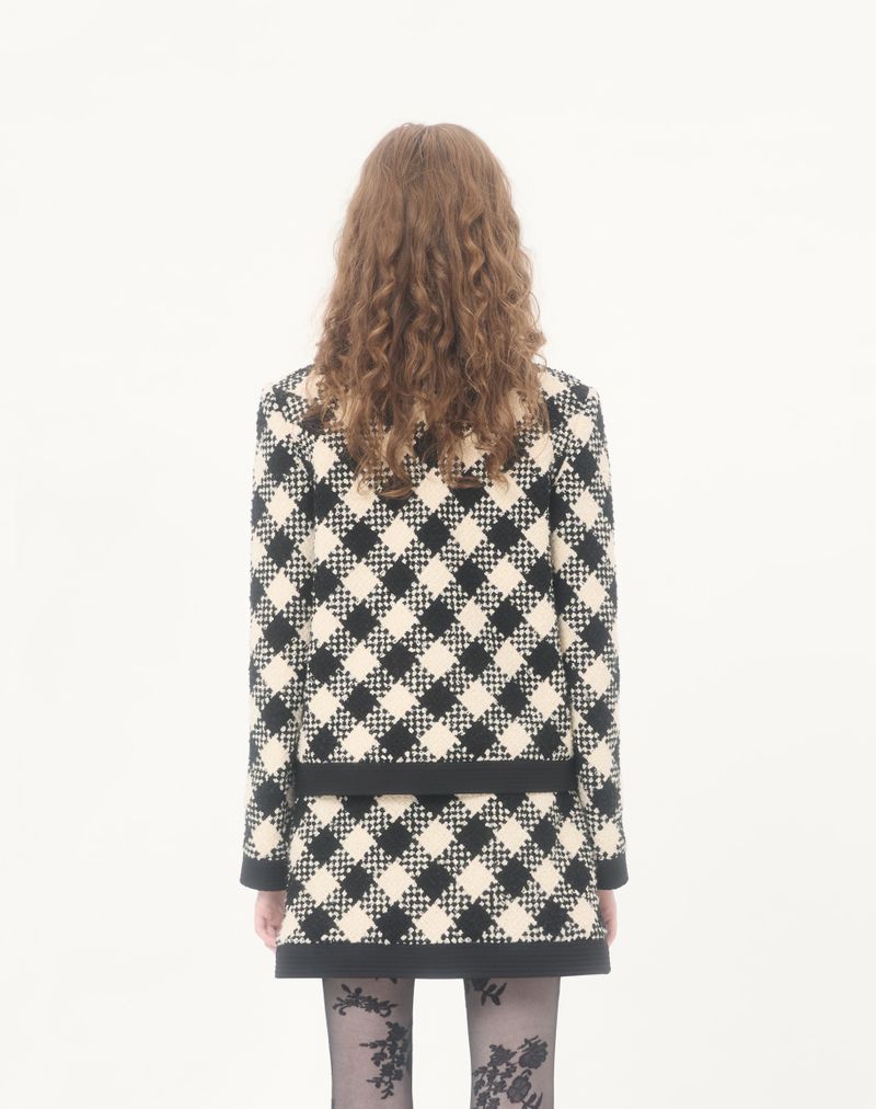 Jaqueta Damier Tweed