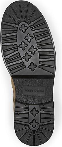 Marc O'Polo Chelsea-Boot aus edlem Velours-Rindleder
