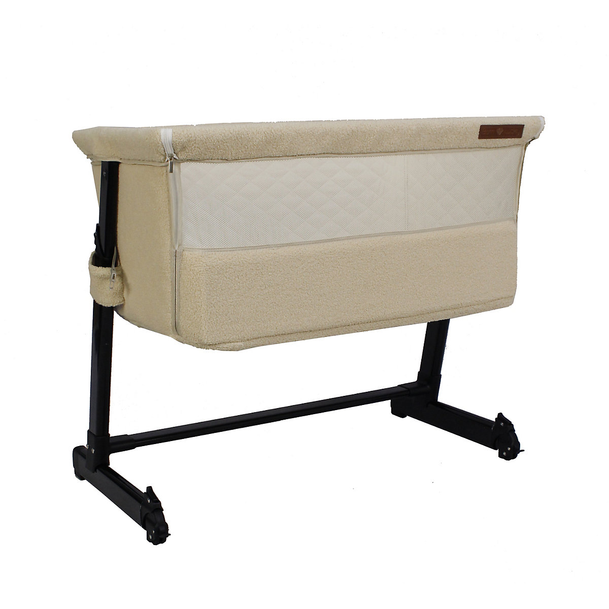 Baby Beistellbett  Babybett Wiege höhenverstellbar und fahrbar  Sleepy Co Sleeper Teddy