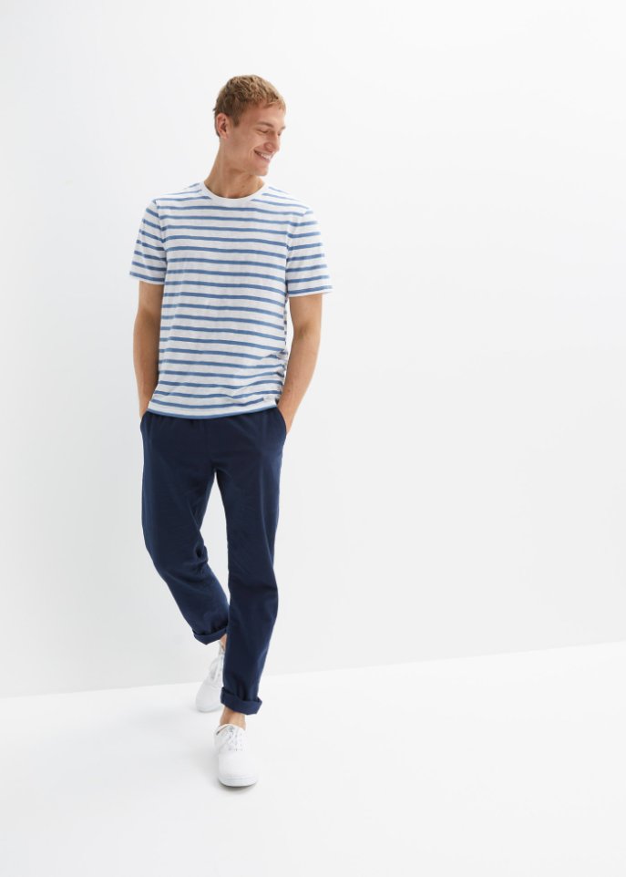 T-Shirt in Slub Yarn Qualität