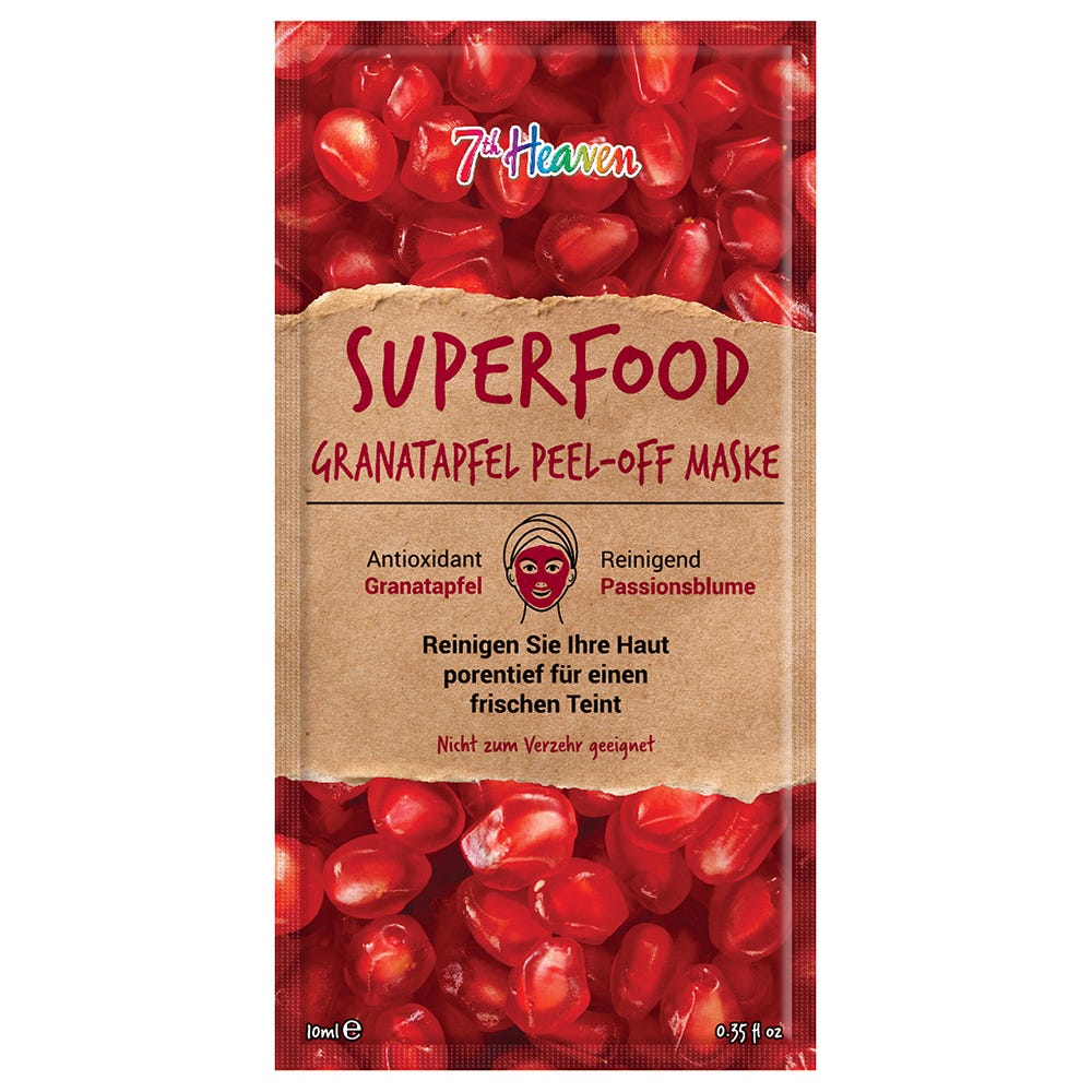 7th Heaven Superfood Peel-Off Granatapfel 10ml