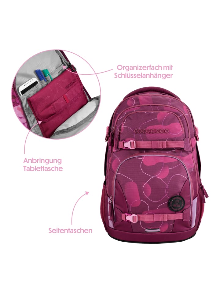 Coocazoo PORTER, 35 Liter in Berry Bubbles günstig kaufen onesize