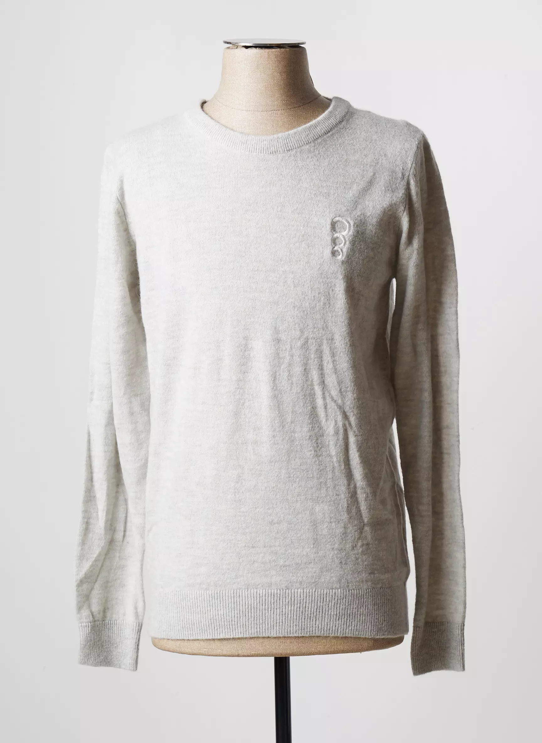 Azzaro Pulls Homme couleur gris