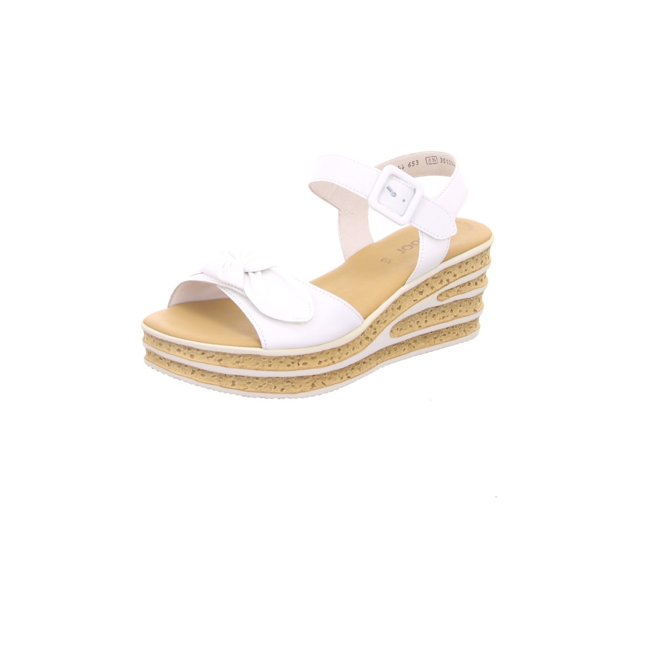 GABOR Klassische Sandalen weiss