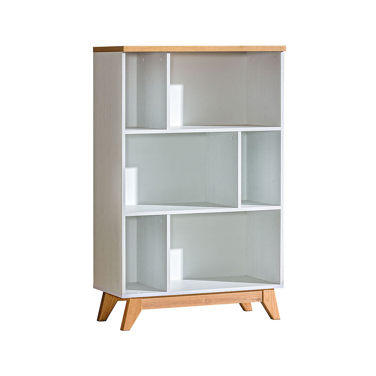 Regal Bücherregal Seven 80x40x127,5cm Nash Eiche Andersen Kiefer