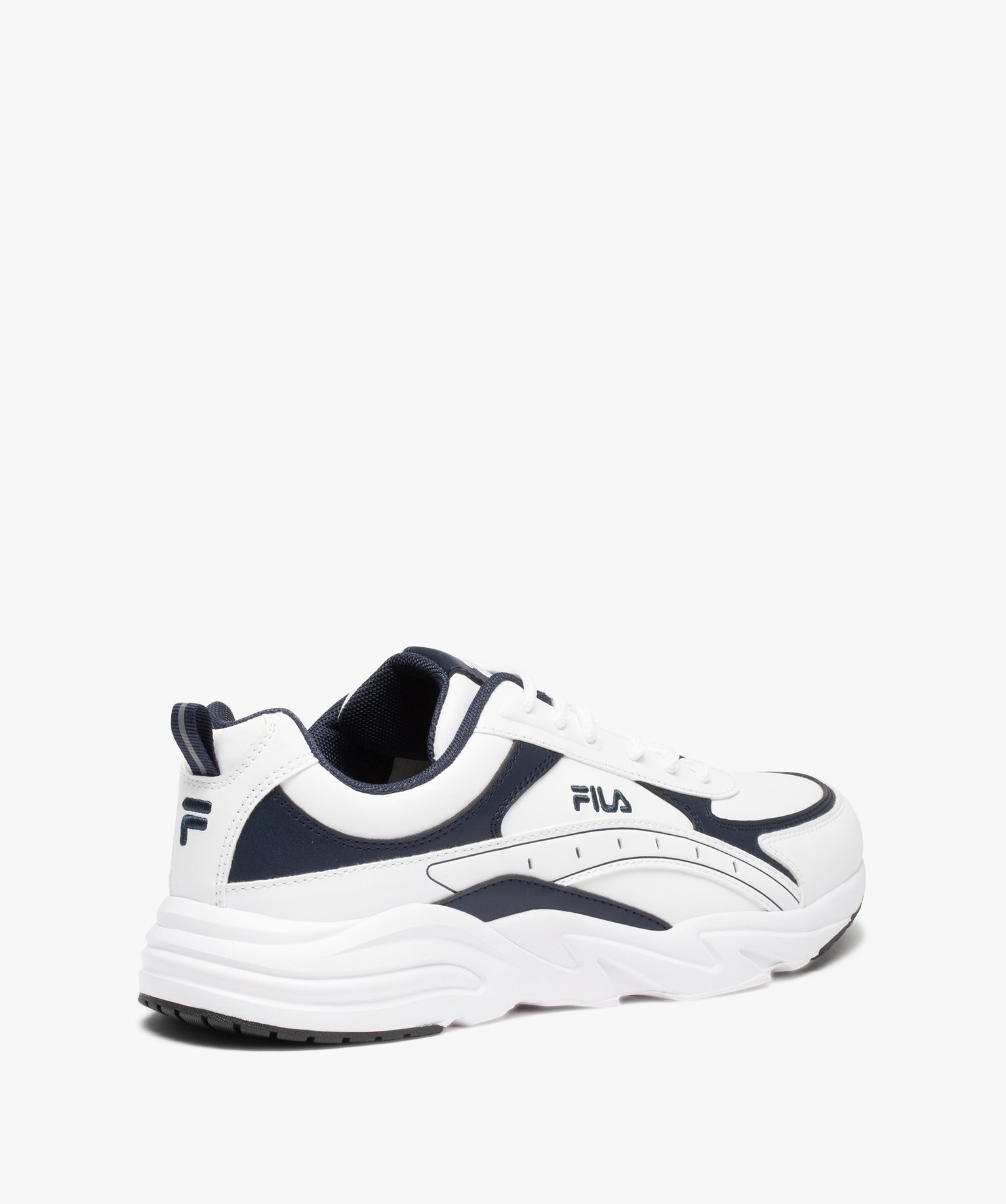 Baskets homme running bicolores à lacets – Fila RRX blanc | GEMO