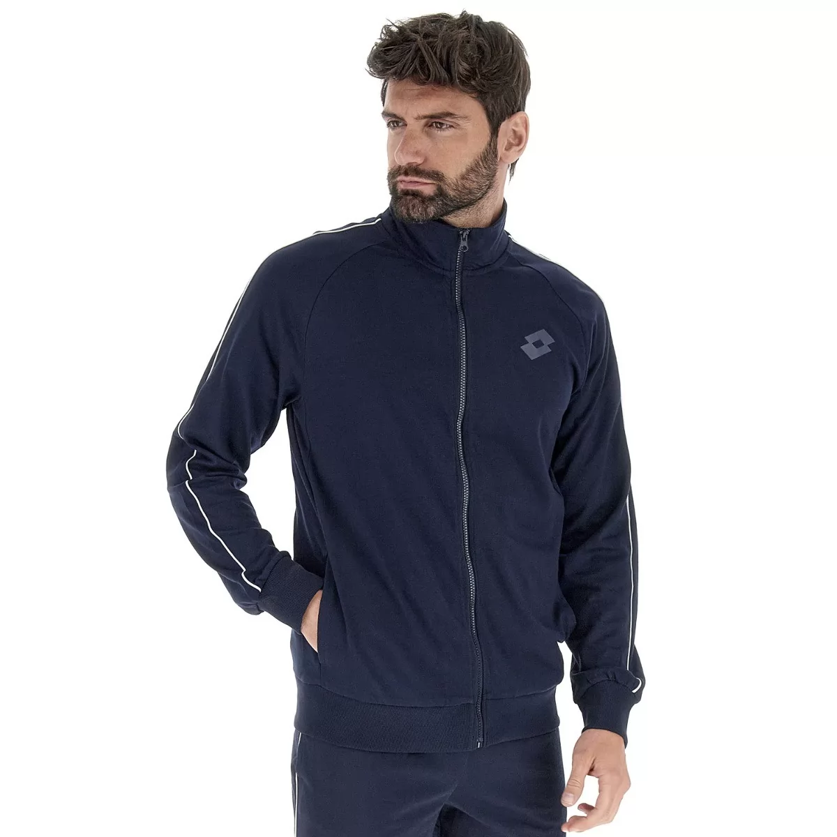 Mikina MSC SWEAT FZ II TMAVĚ MODRÁ