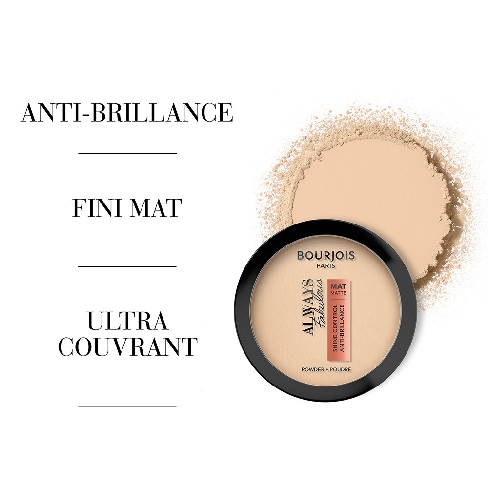 Bourjois Poudre - Always Fabulous - 108 Apricot Ivory poudre teint