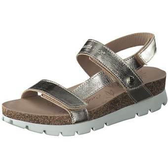 Panama Jack Selma Shine Sandale in gold
