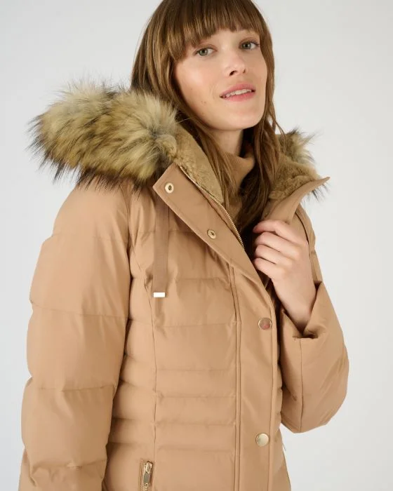Parka en tissu mat Thermolactyl