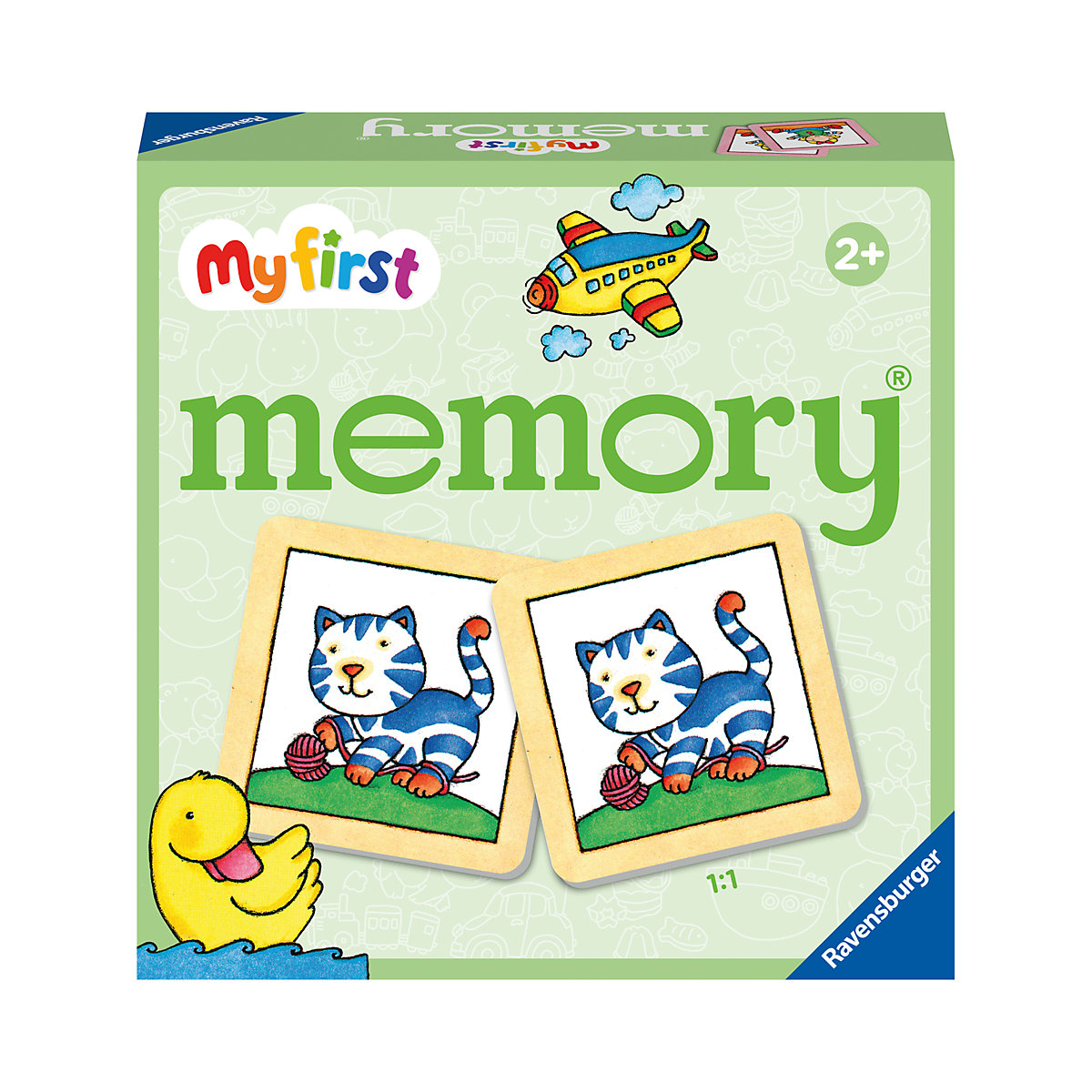Ravensburger - 20877 - My first memory® Meine Lieblingssachen, Merk- und Suchspiel mit extra großen Bildkarten für Kinder ab 2 Jahren