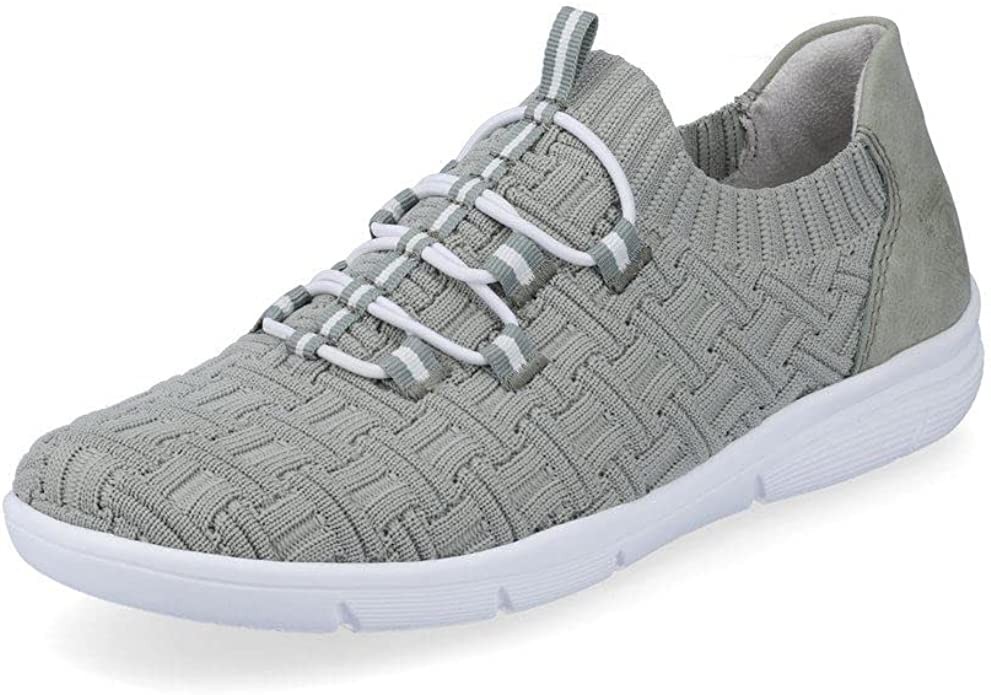 RIEKER Sportliche Slipper grün