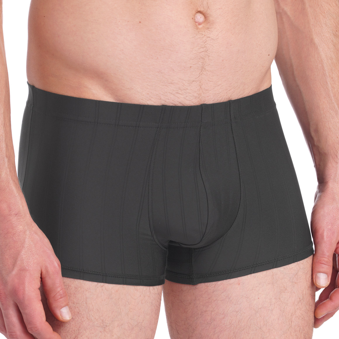 Herren Mikrofasershorts mit Streifen