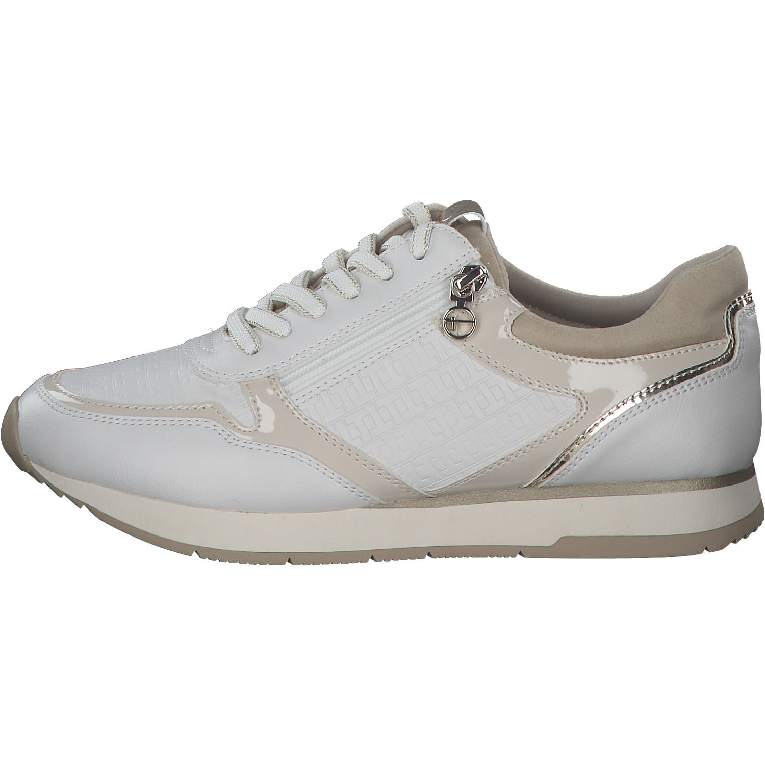 Tamaris 23603, Sneakers Low, Damen, OFFWHITE COMB