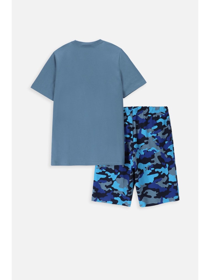 Coccodrillo Pyjama für Jungen in blau günstig kaufen