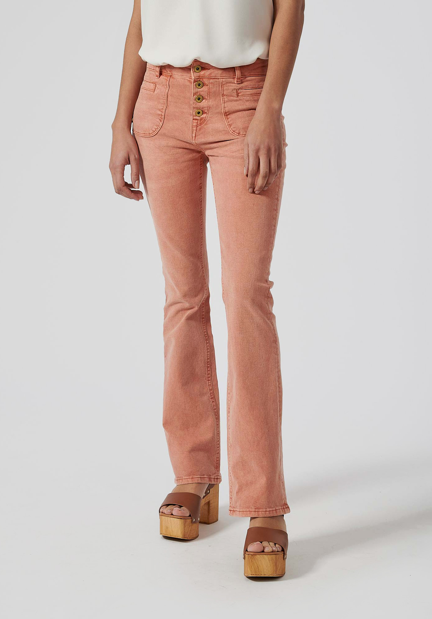 LUCKY  Jean bootcut Femme