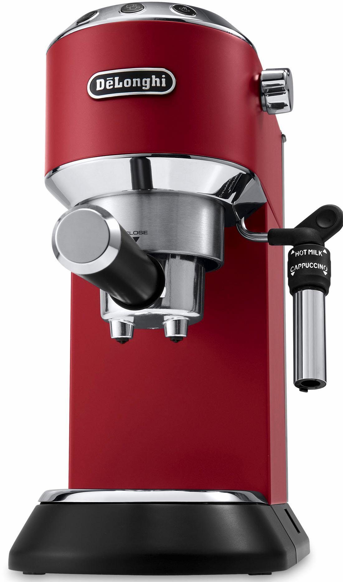 De'Longhi Siebträgermaschine Dedica Style EC 685.R, 1350 Watt, 15 Bar