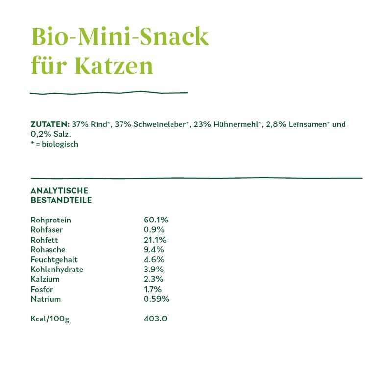 Yarrah Bio Mini Snack für Katzen zu TOP-Preisen