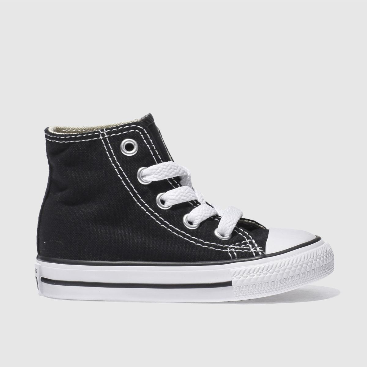 Converse svarta All Star Hi-skor för småbarn
