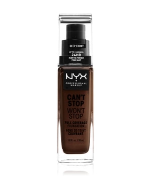 NYX Professional Makeup Can't Stop Won't Stop 24-Hour Foundation Flüssige Foundation-30 ml