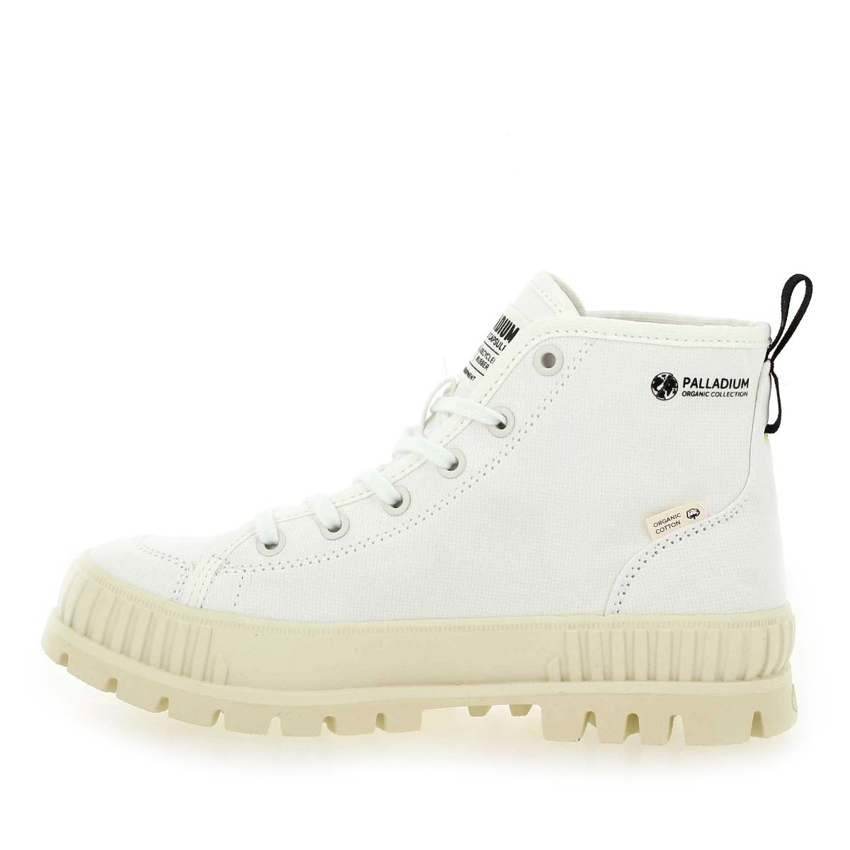Palladium  PALLASHOCK ORGANIC 2 - Blanc Écru