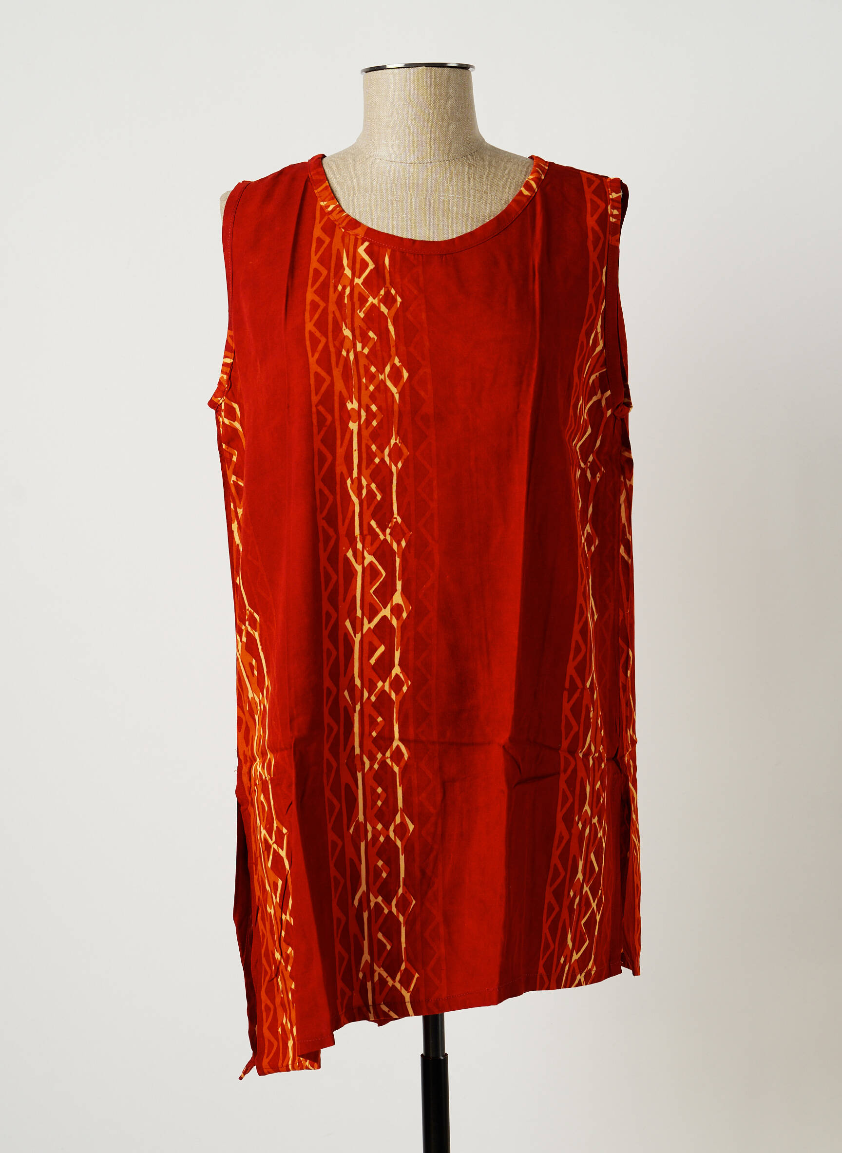 Dou Dou S Tuniquesansmanche Femme couleur marron