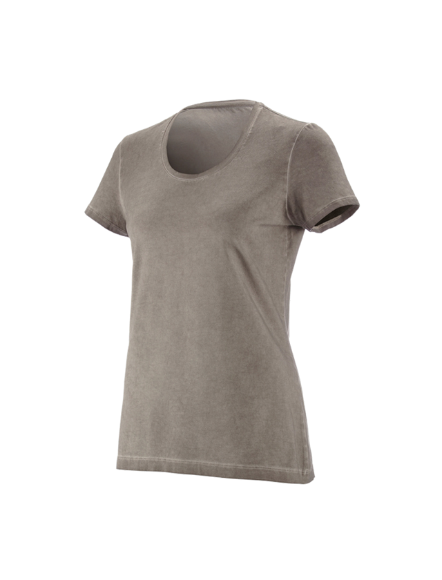 e.s. T-Shirt vintage cotton stretch, Damen