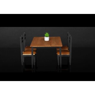** % SALE % ** Diorama Props Series Zubehör-Set Dining Table Set