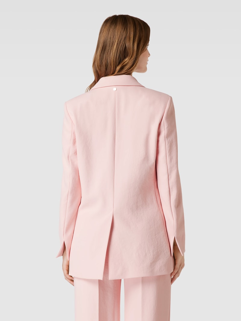 Blazer mit Knopfverschluss in rosa
