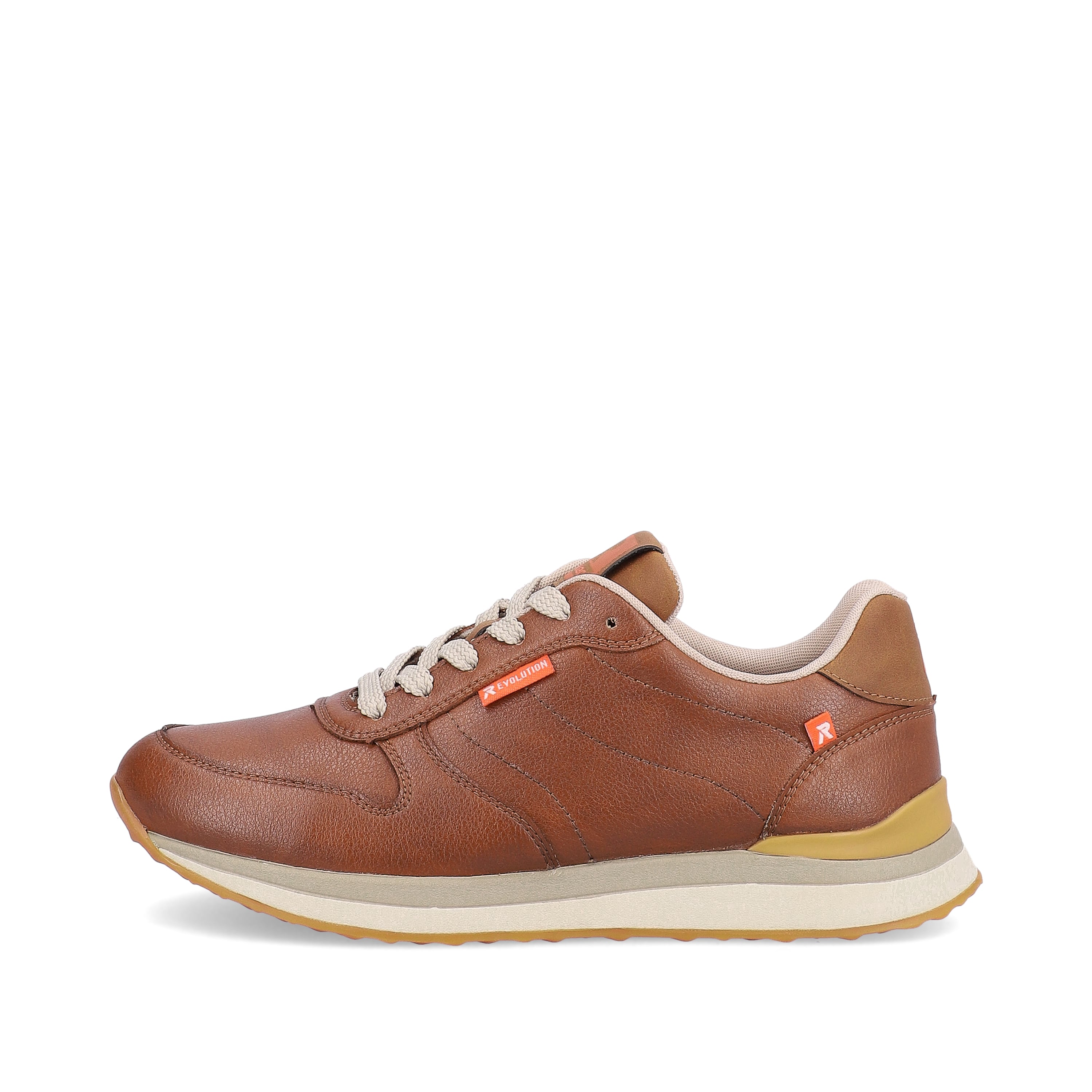 Rieker Damen Sneaker Low wood brown