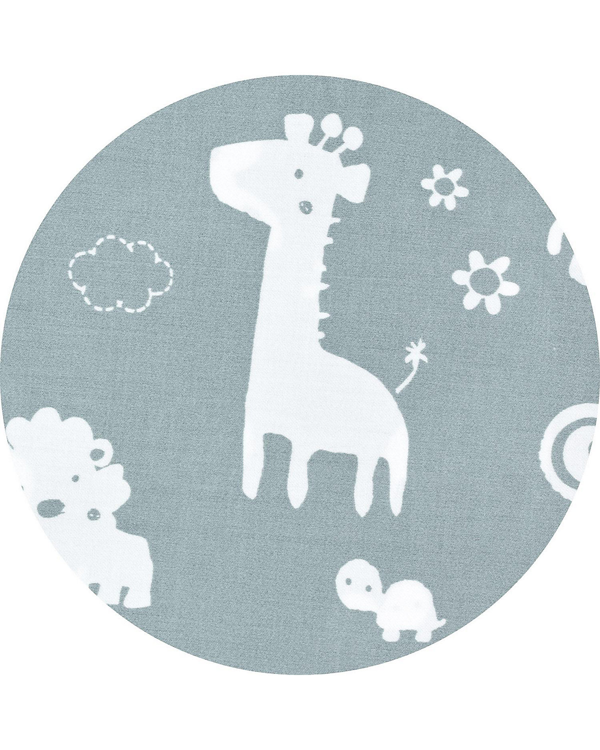 Baby-Mäxchen Schlafsack 3tlg. - TOG 2,5 - Animals blau, 50/56