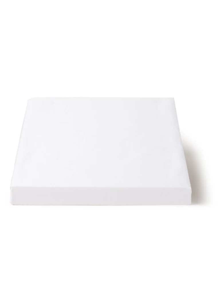 de Bijenkorf Home Organic fitted sheet made of organic cotton satin 300TC, corner height 30 cm