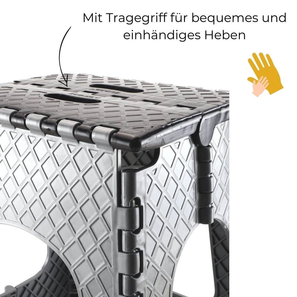 GarPet Campinghocker Klapphocker Campinghocker Faltbar Ultraleicht Falthocker Tritthocker