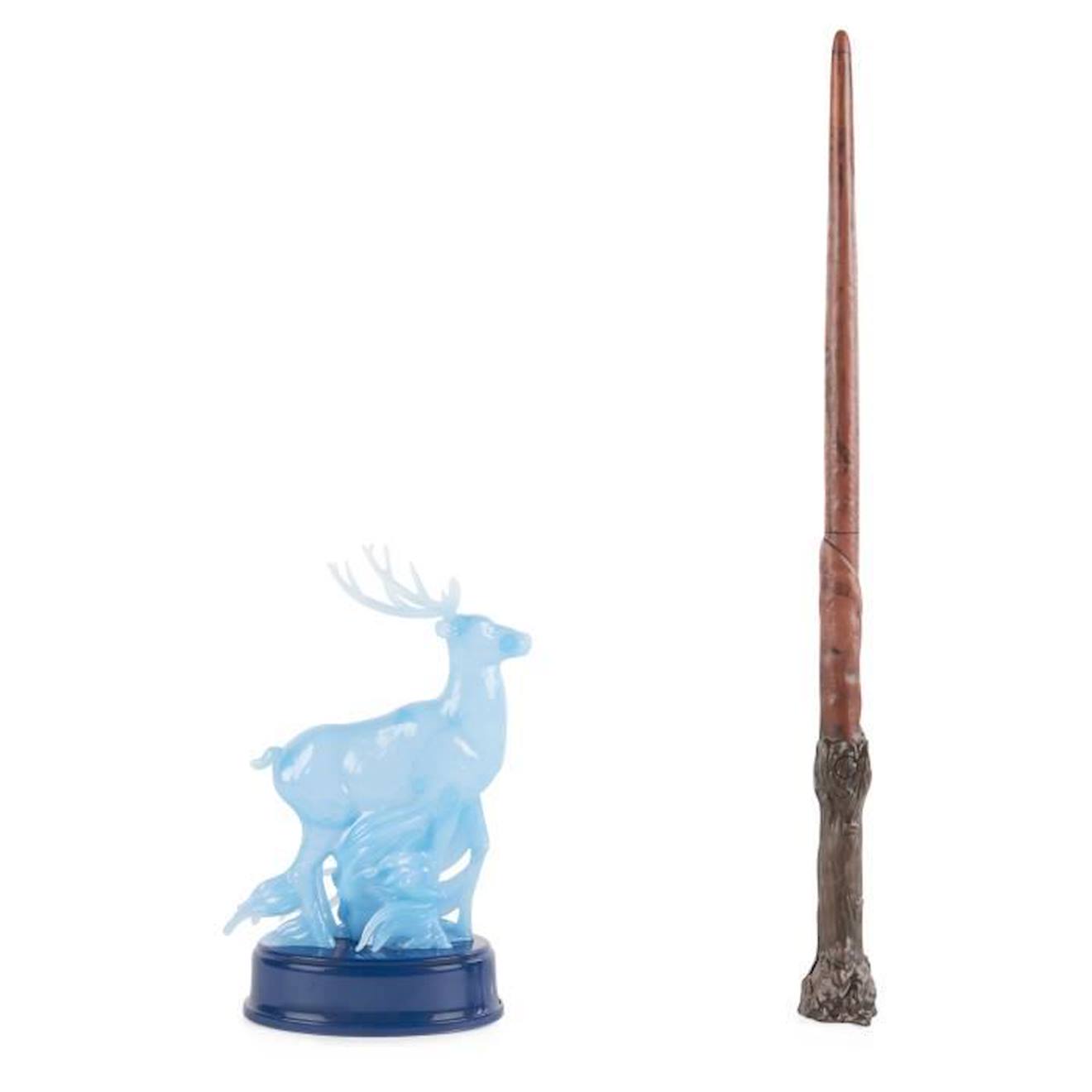 BAGUETTE MAGIQUE COLLECTOR PATRONUS HARRY POTTER Wizarding World bleu