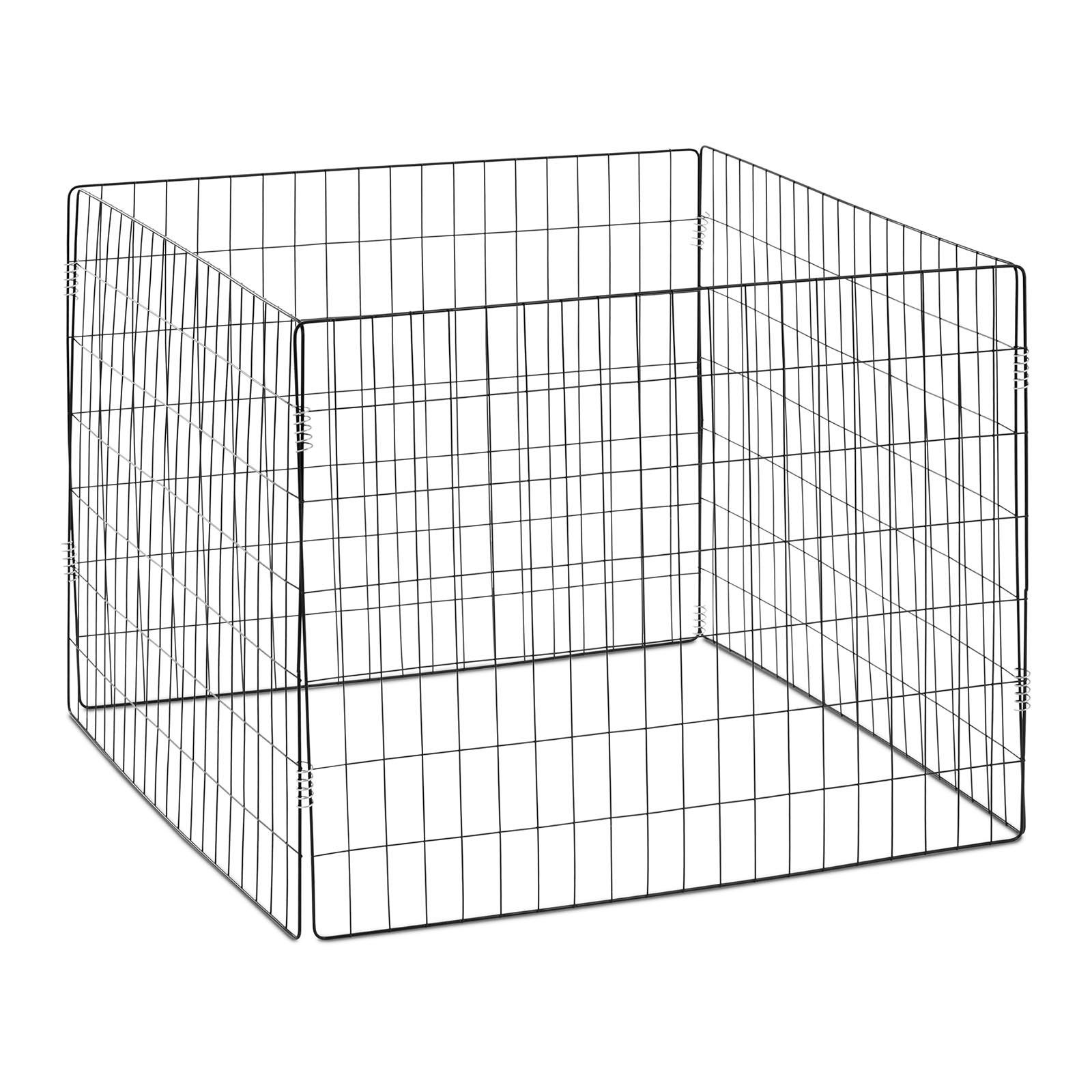 Hillvert Komposter Gartenkomposter Laubkomposter 560l Metall beschichtet, BxTxH: 90x90x70 cm, 560 l