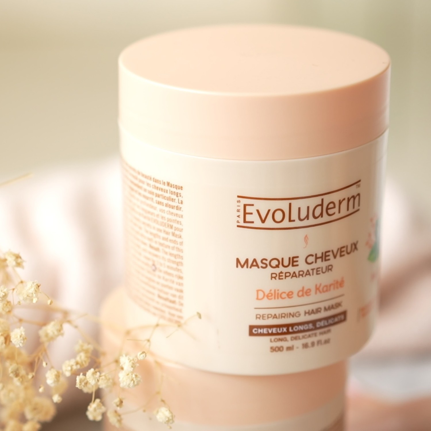Maska do włosów Evoluderm Shea Delight Repairing Hair Mask